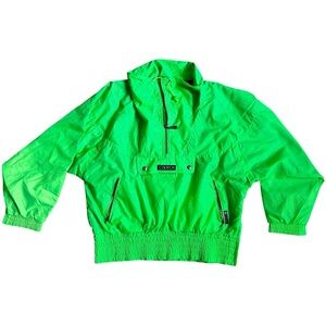 Coltech Vintage Neon Green Jacket Women’s size XL